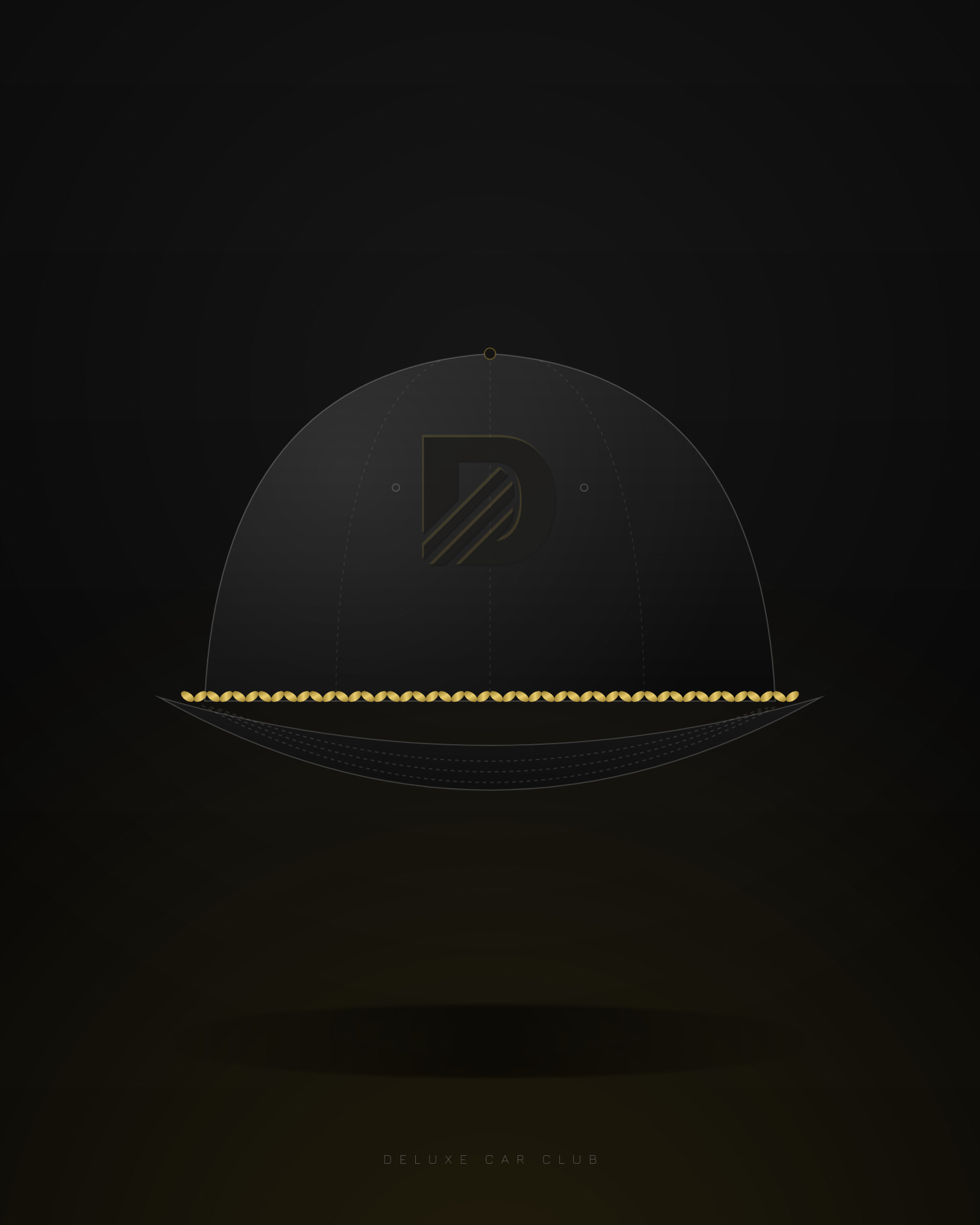 Heritage Rope Hat — Onyx / Silver rope