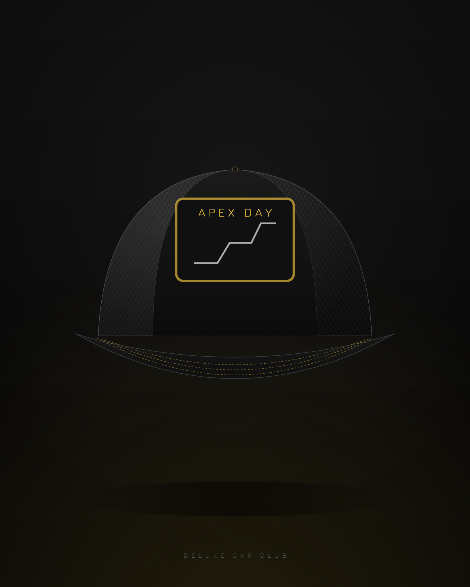 Paddock Trucker — Black / Graphite mesh
